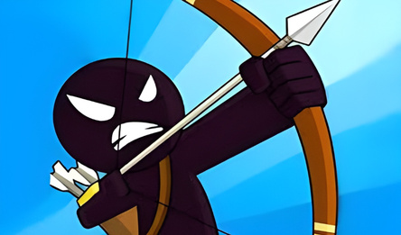 Красный стик лучник