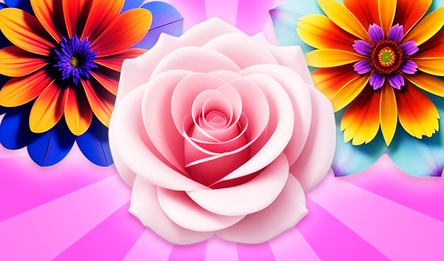 Merge the Flowers: Create a Summer Meadow!