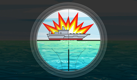 Торпедная атака Подводный призрак