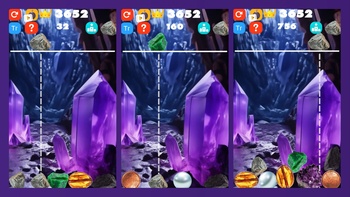 Соединяй Драгоценные камни: найди алмаз!