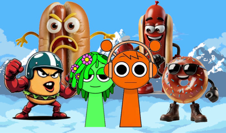 Спрунки против фастфуда