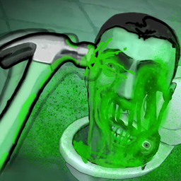 Skibidi zombies crawl out of the toilets!