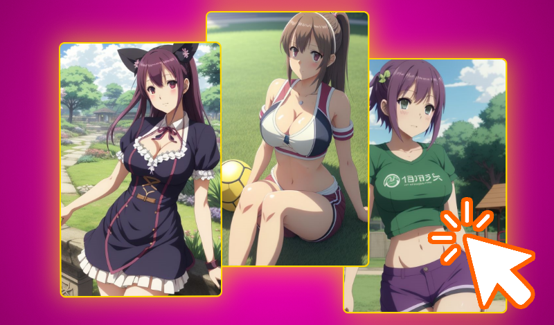 Cute anime girls — play online for free on Yandex Games
