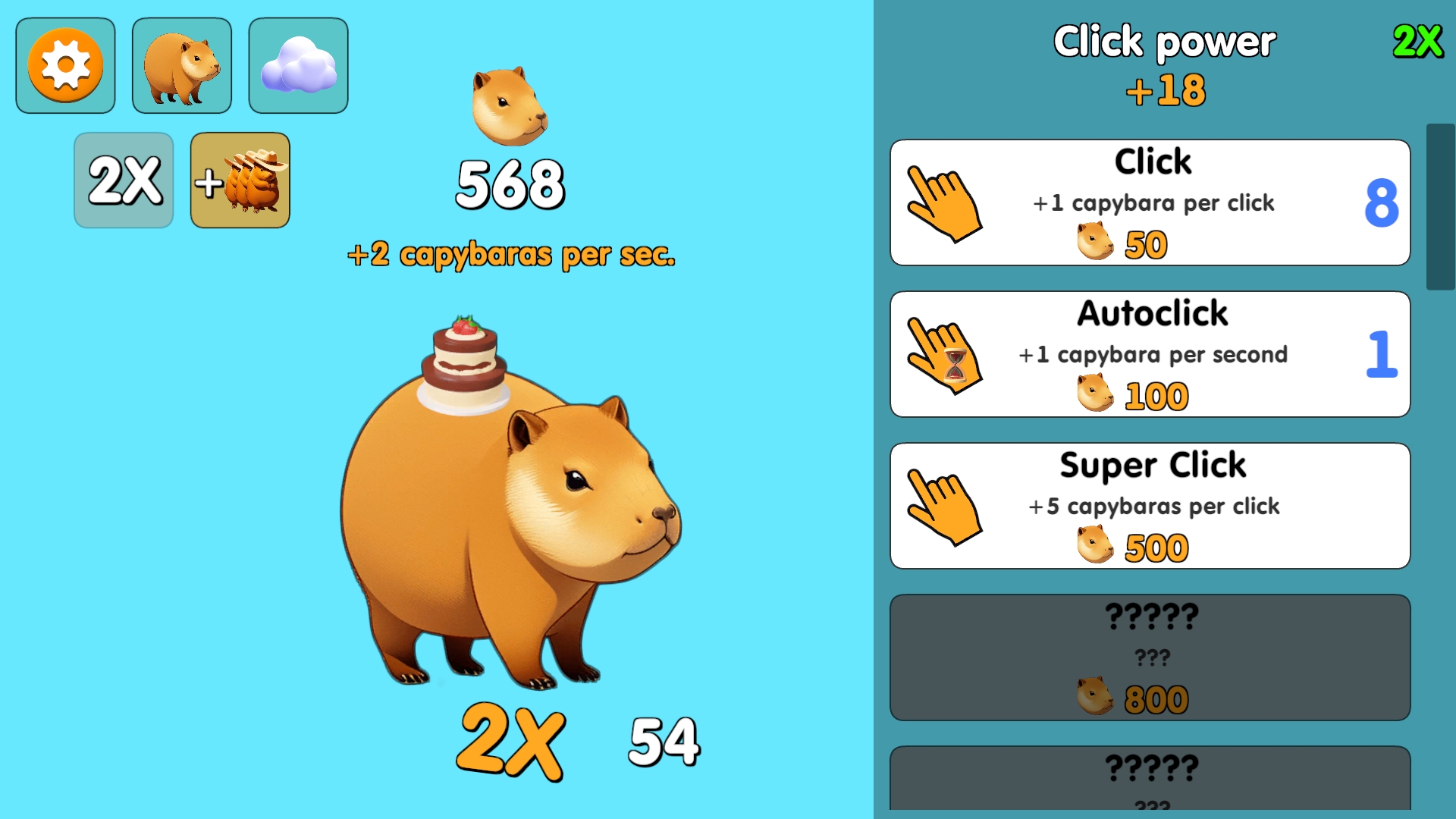 Baixar Capybara Clicker Pro para PC - LDPlayer