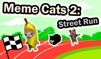 Meme cats 2: Street Run