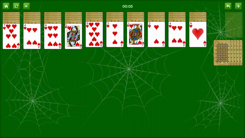 Spider Solitario Free Online Card Games Solitario Carte Online