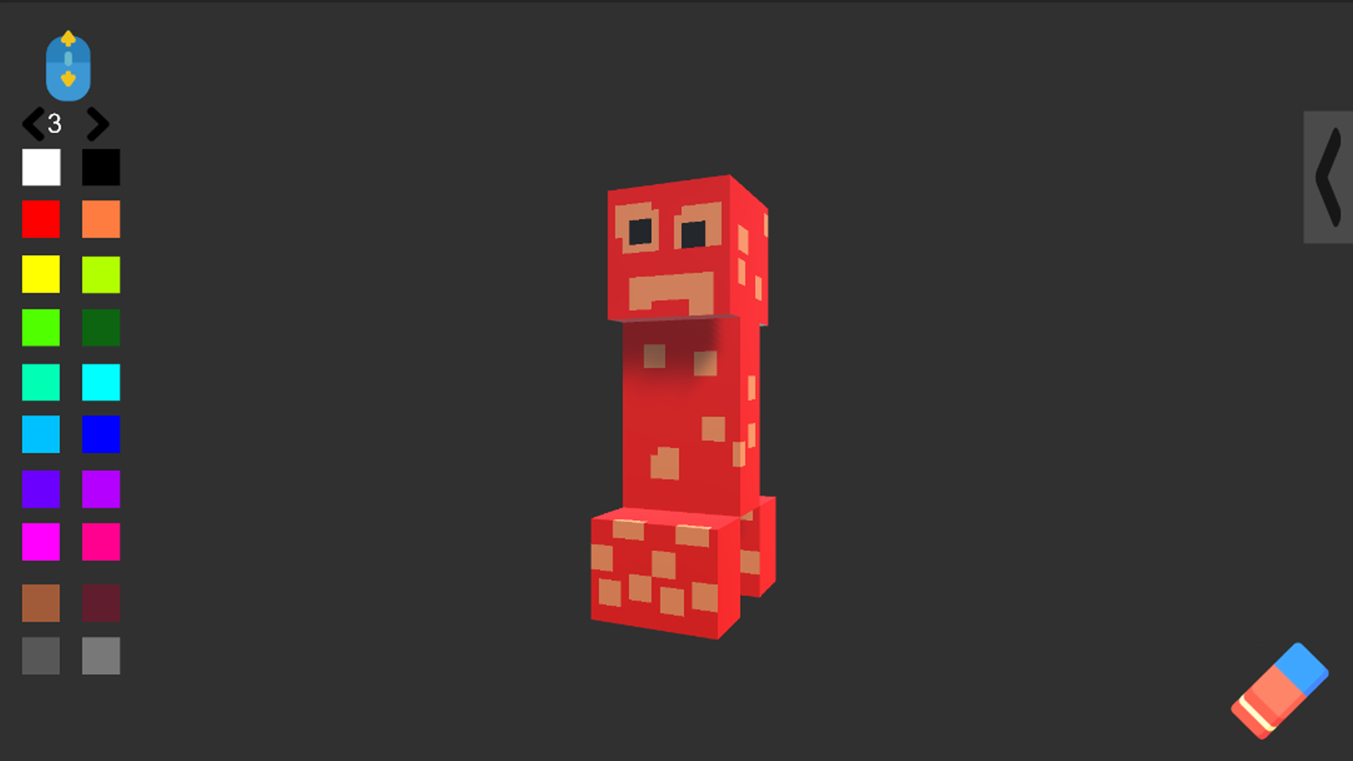 Real Creeper :) Minecraft Mob Skin