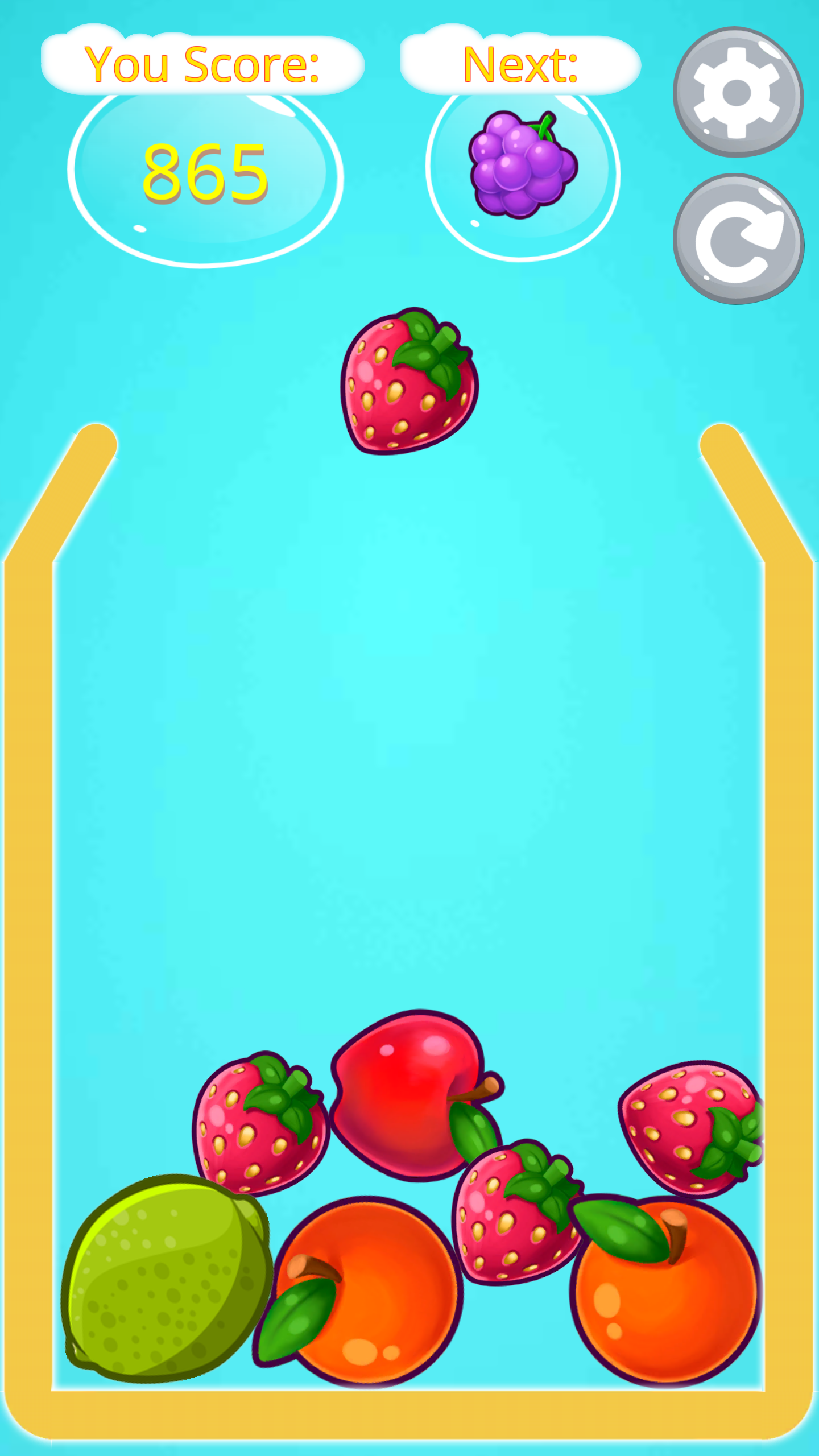Crazy fruits — play online for free on Playhop