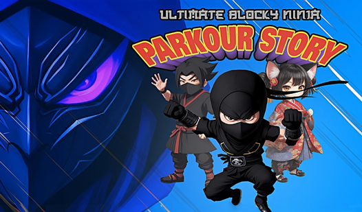 Ultimate Blocky Ninja Parkour Story - play online for free on Yandex Games