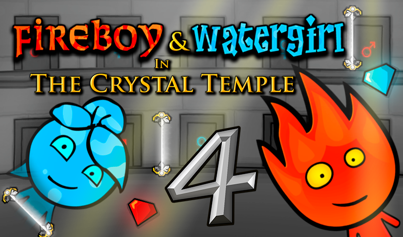 Fireboy & Watergirl 4 In The Crystal Temple — Jogue online