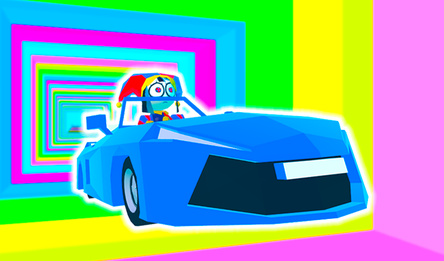 Машина Ада: Прыгучее Обби на Машине