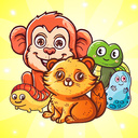 Merge animals - Get monkey, clicker!