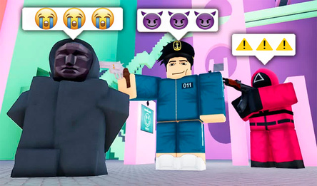 Обби: КС игра кальмара часть 2 3д шутер