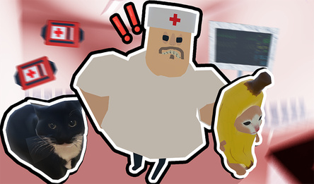 Обби: Побег Кота Банана из Больницы