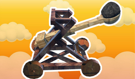 Катапульт, стены, замки.