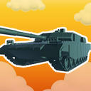 Танковая атака. Один против всех.