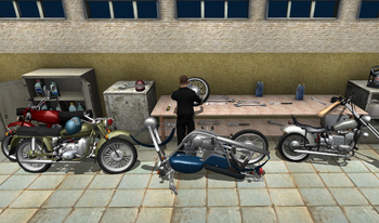 Russian Moto Rider 3D