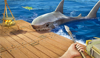 Survival Game on a Raft - Try to Survive