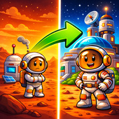 Тайкун Выживи на Марсе: Построй Империю