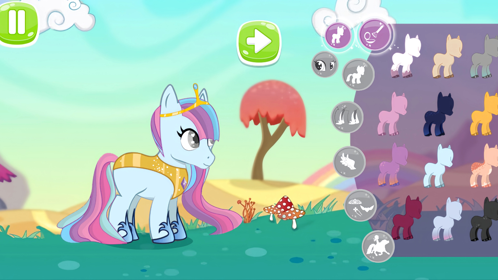 Pony Manicure