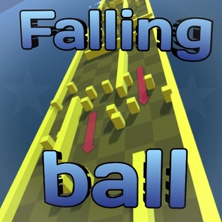 Falling ball 3D
