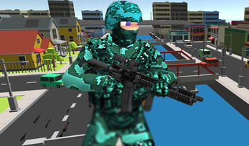 Pixel Combat Multiplayer FPS