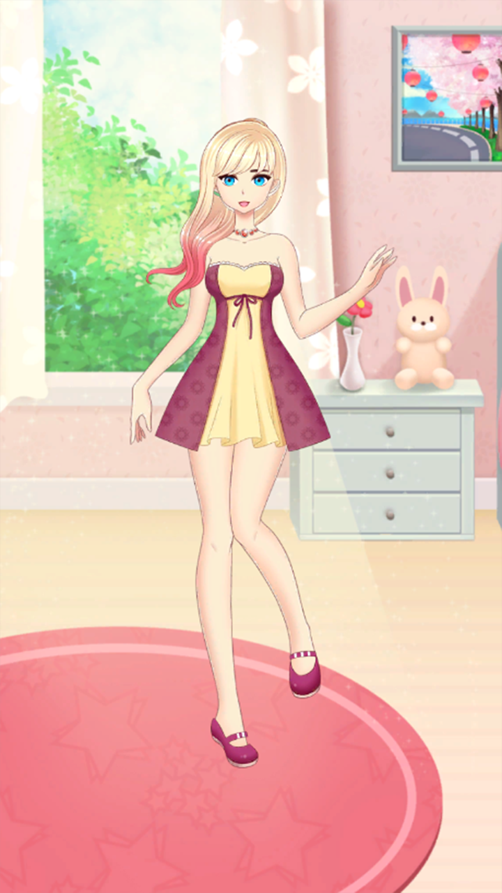 Anime Dress Up — play online for free on Yandex Games