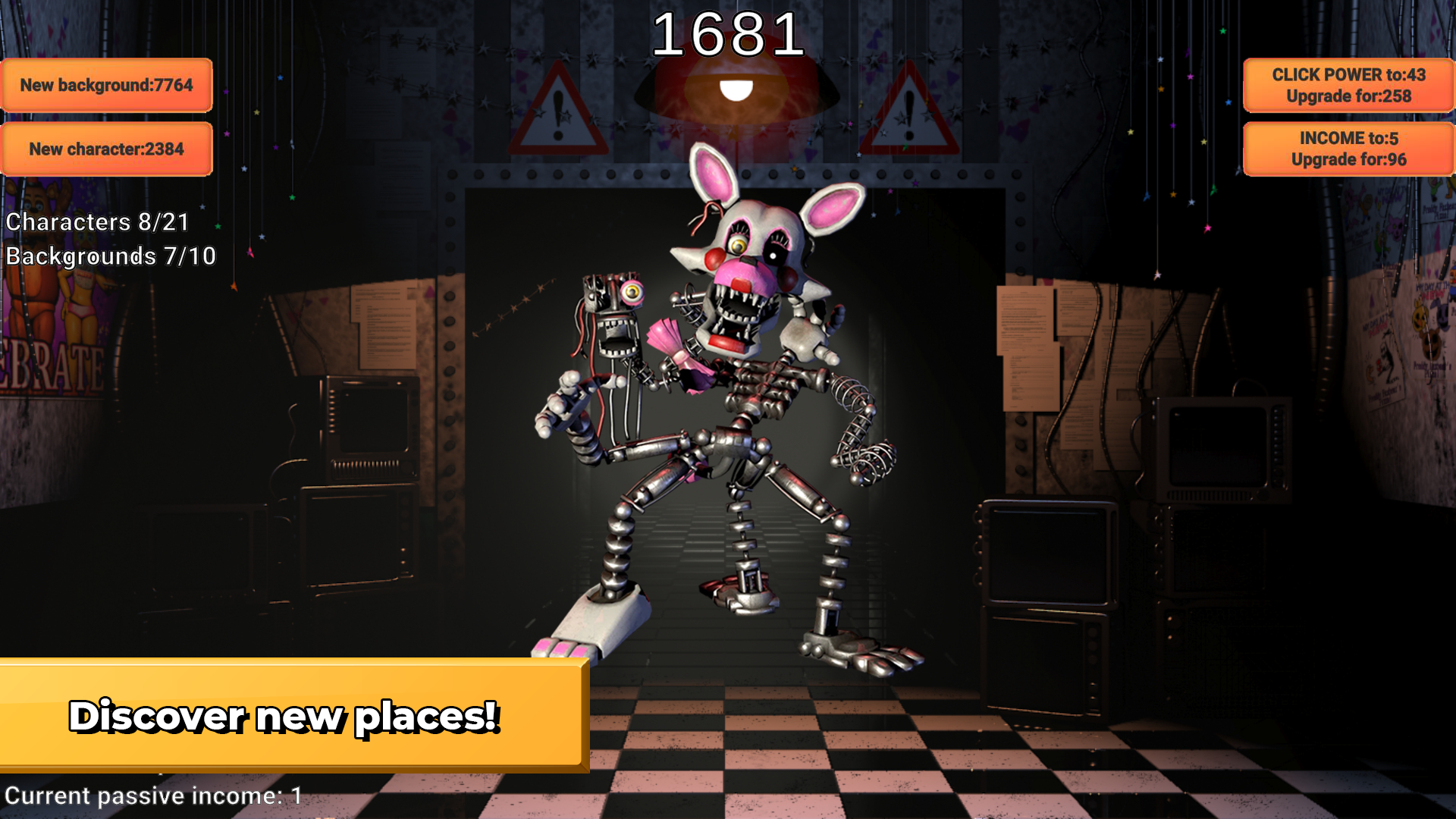 Five Nights at Freddy's — Jogue online gratuitamente em Yandex Games