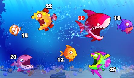 Фишдом: рыбка ест рыбку