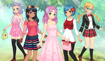 Аниме Одевалки Девочек