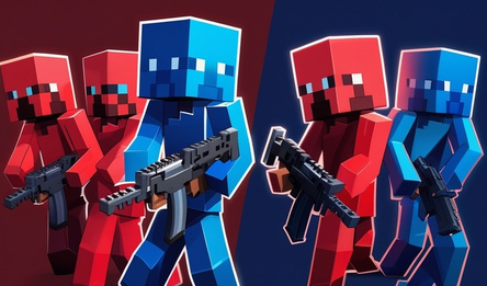 Синие против Красных: Кто Круче?