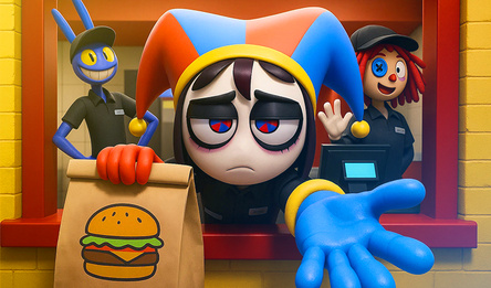 Цифровой цирк: Фастфуд Маскарад