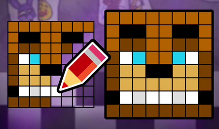 Нарисуй аниматроников из ФНАФ!