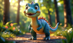 Голодный динозавр: питомец скулбоя