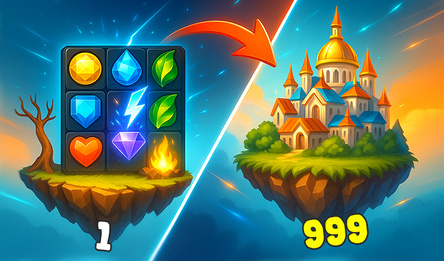 Диамант: Небесные Истории 3 в ряд