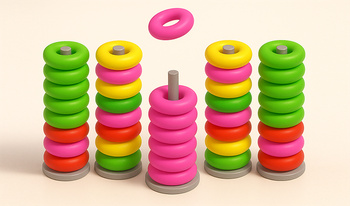 Color Hoop Sort
