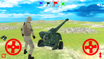 Artillery simulator 3D with friends
