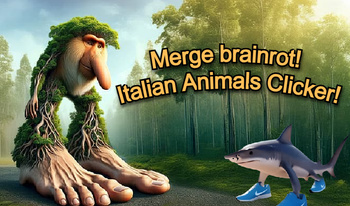 Merge brainrot! Italian Animals Clicker!