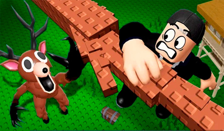 Страшный Лес: Выживание с безумным Оленем