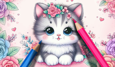 Раскраска по номерам: Раскраски для девочек