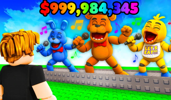 My Singing FNaF! Freddy Animatronics Obby +1 3D