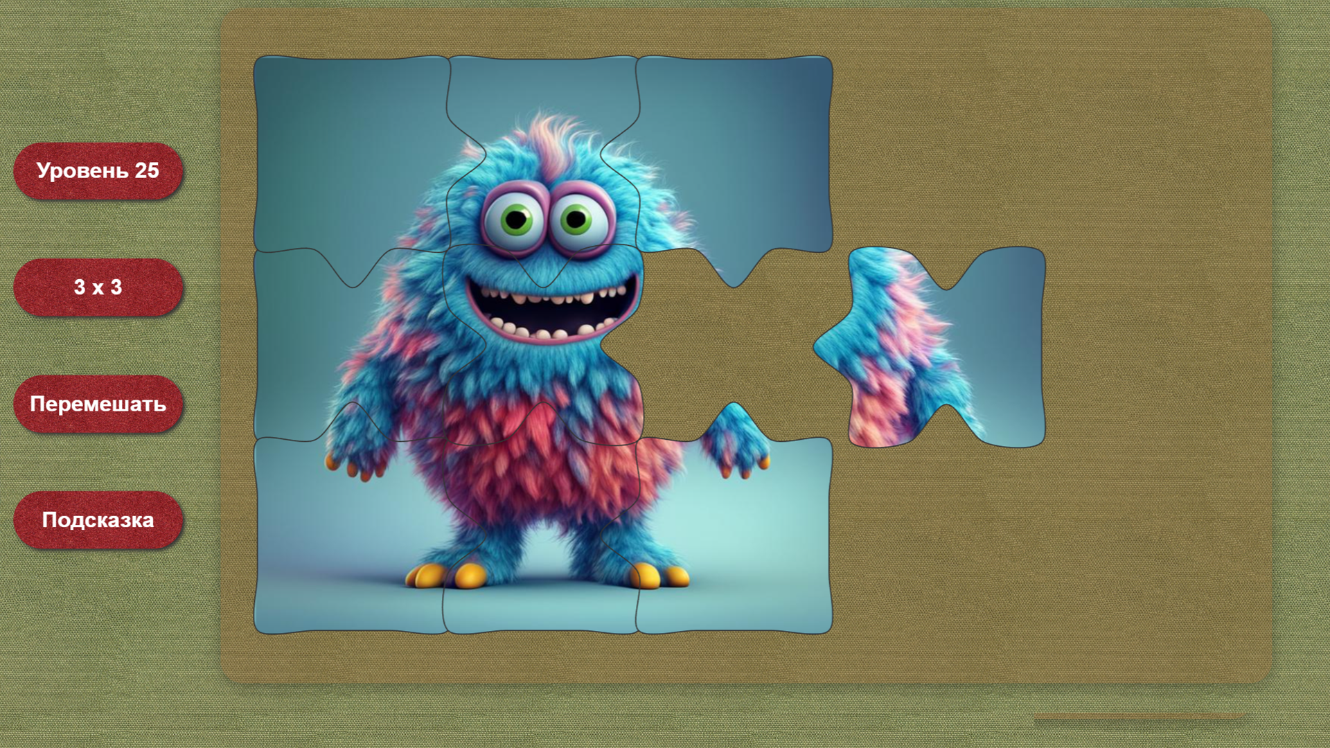 Паззлы с монстрами