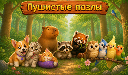 Пушистые пазлы