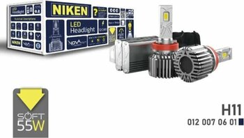 Niken Led Xenon Nova Soft Serisi H11 55w 9.000lm 0120070601