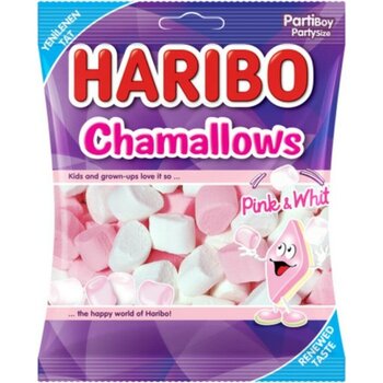 HARIBO Chamallows Pink & White 150 G x 24 Adet - 1 Adet