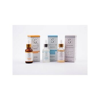 Nuvvo C Vitamin & Hyaluronic Acid & Niacinamide Multifonksiyonel 3'lü Cilt Bakım Serum Seti