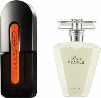 Avon Fullspeed Edt 75 ml Erkek + Rare Pearls Edp 50 ml Kadın 2li Set