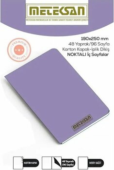 Lila 19x25 Cm Ebat Not Defteri Antrasit