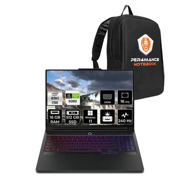 Lenovo Legion Pro 7 Ultra 9 275hx 16gb 512gb Ssd Rtx5080/16gb 175w 240hz Wqxga Oled 16" W11p Laptop