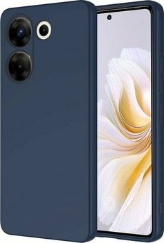 ENSUENO Tecno Camon 20 Pro 4g Kılıf Inc Mara Laaakan Kapak-Lacivert - Lacivert